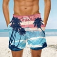 thumbnail image 2 of Bainana Mens Swim Trunks American Flag Patriotic Swim Shorts July 4Th Breathable Comfortable Water Activities Bathing Suit, 2 of 4