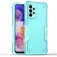thumbnail image 1 of Nalacover Heavy Duty Case for Samsung Galaxy A53 5G, Rugged Military Grade Dual-Layers Soft Silicone Shockproof Anti-Scratches Cover with Anti-Slip Strips Screen Lens Protection Case, Mint, 1 of 5