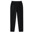 thumbnail image 3 of SNOWSONG Tear away Pants for Men Men's Casual Pants Sweatpants Solid Color Running Fitness Pants, Side Snap Pants, Sweatpants for Men, Baggy Sweatpants 1PC Pants Black L, 3 of 3