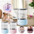 thumbnail image 1 of Brush Cleaning Machine Blue Automatic Makeup Brush Cleaner with Drying Tool US Plug PP Material for Various Brush Sizes(1Pcs) Rkxzt, 1 of 8