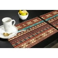 thumbnail image 6 of 2024 Placemat Bohemian Geometric Art for Dining Table Tableware Mats 4/6pcs Kitchen Dish Mat Pad Counter Top Mat Home ration, 6 of 7