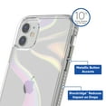 thumbnail image 4 of onn. Phone Case for iPhone 11 / iPhone XR - Clear Iridescent, 4 of 7