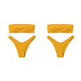 thumbnail image 2 of Soidarity Traje de baño elástico de piezas para mujer, ropa de playa sencilla, ropa de baño de ocio para vacaciones de verano Type3 NO3 Soidarity CBP216887, 2 of 6