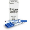 thumbnail image 2 of CrayolaBulk Ultra-Clean Washable Markers, Conical Tip, Blue, 2 of 5