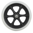thumbnail image 1 of 8 Inch Wheelchair Front Wheels Disabled TPR Wheels Wheelchair Accessory, 1 of 5
