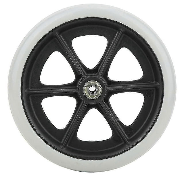 8 Inch Wheelchair Front Wheels Disabled TPR Wheels Wheelchair Accessory