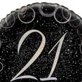 thumbnail image 2 of Unique Party 21st Birthday Foil Balloon, 2 of 2