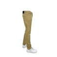 thumbnail image 3 of Access Men's Slim Straight Relaxed Fit Twil Pants (Khaki, 38x34), 3 of 7