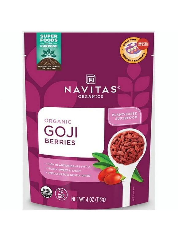 Navitas Organics - Sun-Dried Goji Berries - 4 oz.