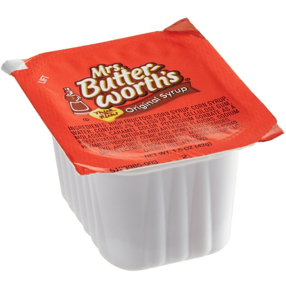 Mrs. Buttersworth's 1.5 oz. Syrup Portion Cups - 100/Case