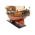thumbnail image 4 of HomeStock Gothic Grace Pirate Ship Model Exclusive Edition - Fully Assembled Ship Model - Exquisite D cor for Home & Office - 37.0L x 11.5W x 32.0H Inches, 4 of 10