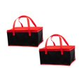 thumbnail image 3 of Bolsa térmica de 2 piezas para picnic, versátil para transportar alimentos, pizzas y refrigerar, ideal para camping, compras y catering. 42 cm x 31 cm x 21 cm, 3 of 8