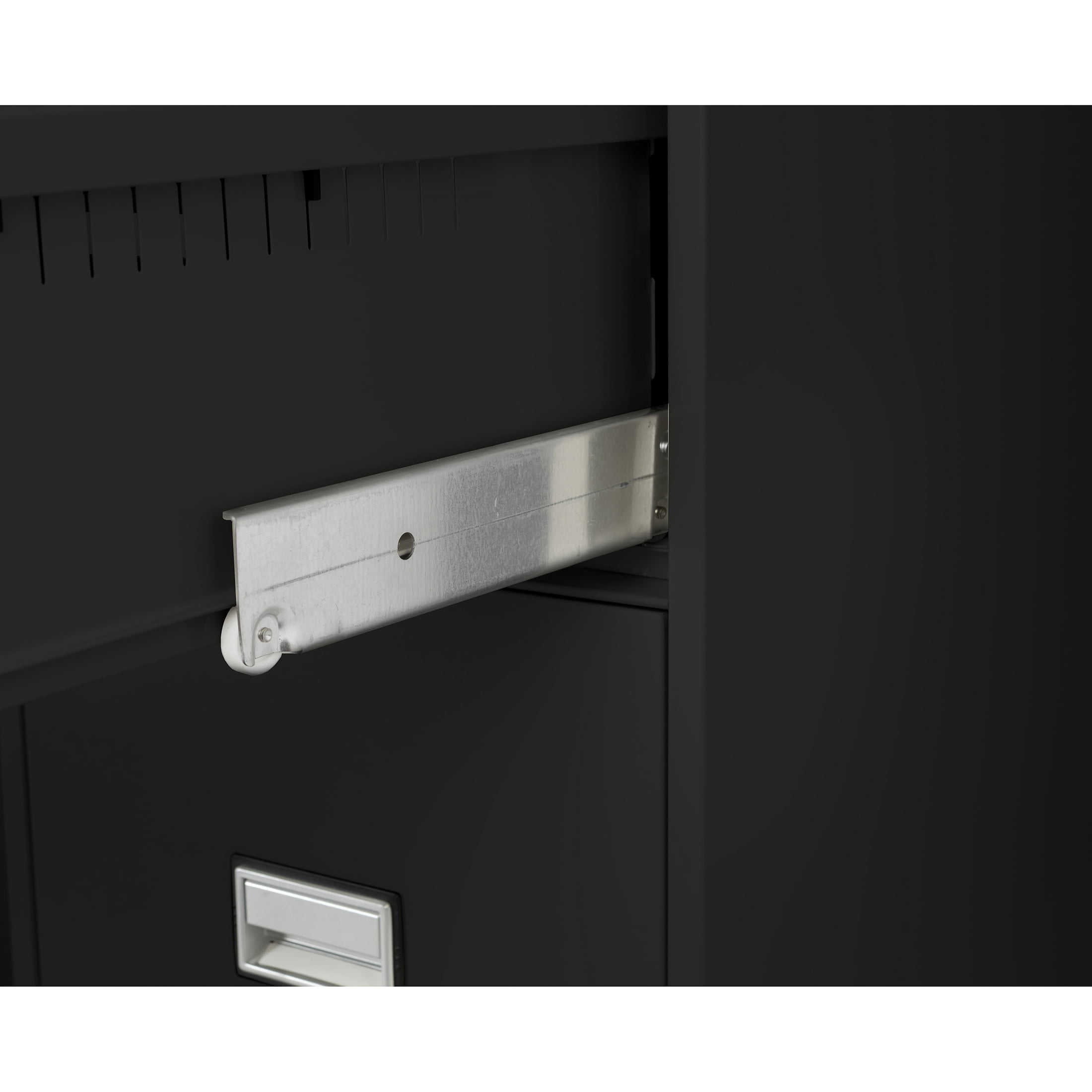 Phoenix Safe International B2372828 Vertical 25 in. 4-Drawer Letter Fire & Water Resistant File Cabinet, Black - LTR4W25B.