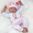 thumbnail image 3 of Cuerpo de tela suave Reborn Baby Doll Kaydora Girl de 22 pulgadas, 3 of 7