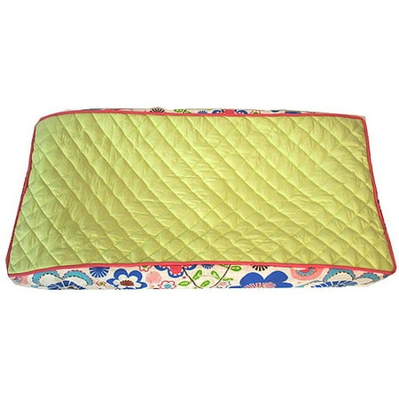 Botanical Pink Changing Pad Cover