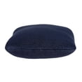 thumbnail image 4 of Parkland Collection Manni Transitional Blue Pillow Cover With Down Insert, 4 of 10