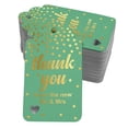thumbnail image 1 of Inkdotpot Gold Foil Paper Hang Tags ThankYou From The New Wedding Favor Tags 50 Pack, 1 of 6