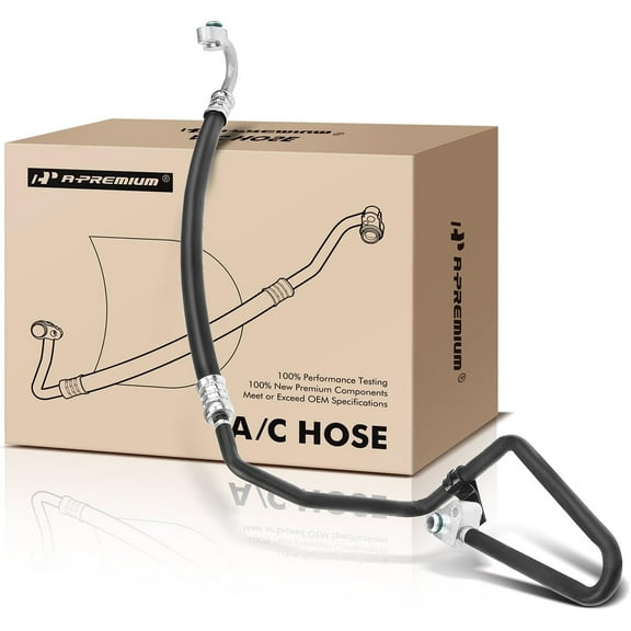 A-Premium A/C Discharge Hose Compatible with Acura MDX 2007-2013 V6 3.7L High Pressure Compressor to Condenser