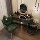 thumbnail image 5 of Drawer Chair Toilet Dressing Table Shelf Container Dressing Table Makeup Vanity Living Room Penteadeira De Maquiagem Bedroom Set My Lux Decor Round, 5 of 28