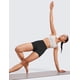 thumbnail image 3 of Shorts CRZ YOGA Butterluxe Cintura Alta 2.5 cm Negro L, 3 of 5