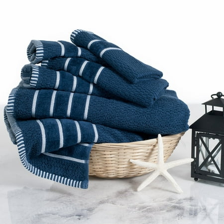 UPC 886511653191 product image for Lavish Home Egyptian Cotton Rice Weave 6 Piece Towel Set | upcitemdb.com