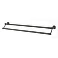 thumbnail image 2 of Alno A6625-30-BRZ Royale 30" Wide Traditional Solid Brass Double Two Tier Towel Bar -, 2 of 6