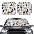 thumbnail image 2 of Saiise Animal Bird for Foldable Car Sun Shades (2-Pack) Offer Sun Protection with an Easy-fold Design for Convenient Windshield Shading-Large, 2 of 6
