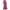 Hot Pink, variant on Wancir Women's Casual Long Sleeve Round Neck Hem T-Shirt Loose Dress with Pockets