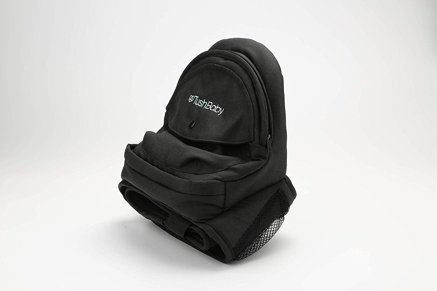 New TushBaby Safety Certified Hip Seat Baby Carrier Grey