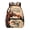 Black-18, variant on Cuphead Backpack Lightweight Large Capacity Laptop Backpack Adjustable Backpack Unisex Travel Backpack
