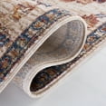 thumbnail image 5 of Safavieh Heirloom Kenelm Floral Polyester Area Rug, Ivory/Navy, 5'3" x 7'6", 5 of 11