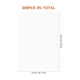thumbnail image 4 of 200 hojas transparentes para laminado, bolsas de laminado térmico, hojas de plástico para laminado de fotos, 4 of 5