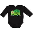 thumbnail image 3 of Inktastic Irish St Patricks Day Fire Truck Boys or Girls Long Sleeve Baby Bodysuit, 3 of 5