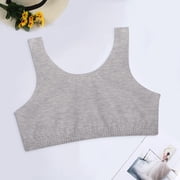 Womens Sports Bra Gym Bra Womens Tank Style Cotton Sports Bras Low Impact Sports Bras