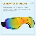 thumbnail image 4 of Small Dog Sunglasses, Dog Goggles with Adjustable Strap UV Protection Winproof Dog Puppy Sunglasses, Suitable for Small Dog Pet Glasses, Dogs Eyes Protection, 4 of 6