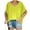 Yellow-72, variant on Mittory Womens Oversized T Shirts V Neck Rolled Sleeve Pocket Summer Tops Casual Loose Basic Tee Shirts Trendy