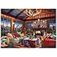 thumbnail image 2 of Ceaco Rustic Lodge - Cozy Fire, puzzle 1000 pièces, 2 of 4