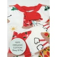 thumbnail image 2 of Honest Baby Clothing Gender Neutral Organic Cotton Holiday Sleep N Play, Sizes Newborn-9 Months, 2 of 8