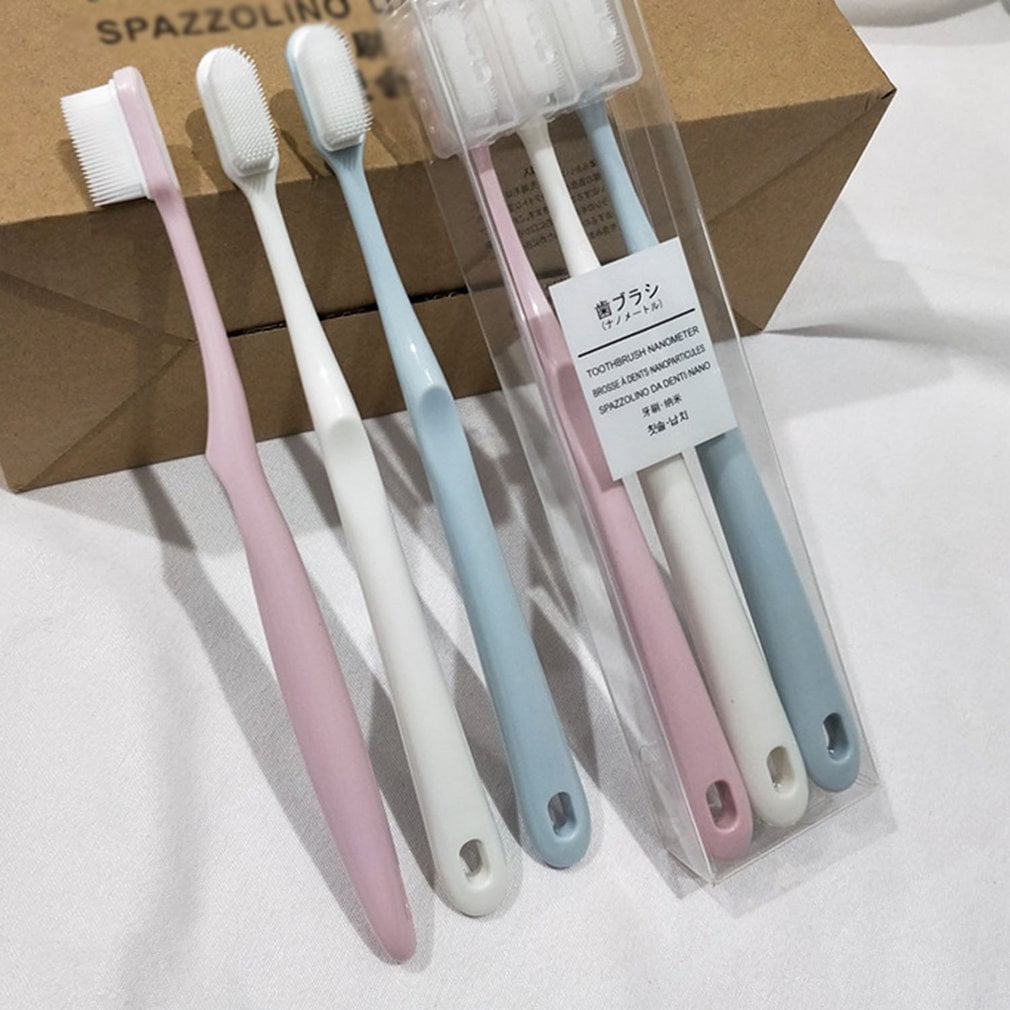 Three New Nano Toothbrushes JapaneseStyle Soft Adult Ceramic