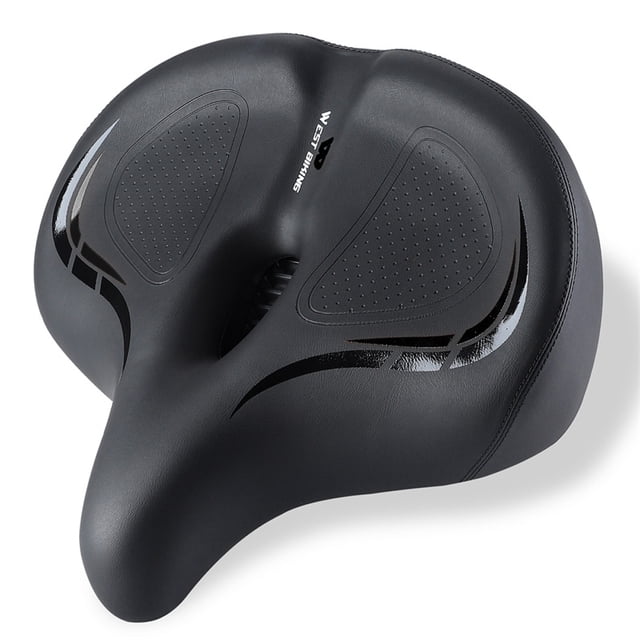 Thickened High Elasticity Bike Saddle Soft Waterproof PU Pad Road Seats Comfort Breathable AntiSlip Cycling Cushion