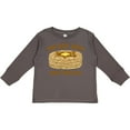 thumbnail image 3 of Inktastic Best Dads Make Pancakes Boys or Girls Long Sleeve Toddler T-Shirt, 3 of 5