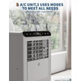 thumbnail image 4 of Ourlova 8000 BTU Portable AC Unit Smart Sleep Mode Timer 350 Sq Ft, 4 of 7