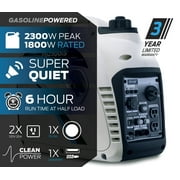 Pulsar 2300-Watt Super Quiet Gasoline Powered Inverter Generator with USB