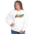 thumbnail image 5 of XOMG POP Brooklynn Sunshine Star Women Crewneck Sweatshirt Brisco Brands S, 5 of 6
