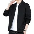 thumbnail image 3 of Abrigo de estilo coreano para hombre, traje de béisbol juvenil de primavera y otoño, chaqueta informal que combina con todo, ropa de hombre de talla grande a la moda, 3 of 6