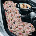thumbnail image 3 of XYZCANDO Rooster Pattern Cars Seats Covers, Water Resistant Towel Cover Sweatproof Easy Install for SUVs Trucks Van, 3 of 11