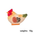 thumbnail image 2 of LAMIRO Brown Hen - Farm Animal Figurine Handmade Miniature Wooden Chicken Bird Art Mini Carved Ornament Small Collectible, 2 of 7
