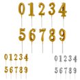 thumbnail image 2 of 10PCS Cake Candles Creative 0 to 9 Number Candles Birthday Cake Decorations, 2 of 10