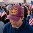 thumbnail image 4 of 250 Anniversary USA Hat, USA 250th Anniversary Baseball Cap, America 1776-2026 Patriotic Hat for Independence Day Veterans Memorial Day, 4 of 5