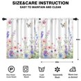 thumbnail image 2 of Blackout Kids Curtains,Pioneer Flower and Butterfly Childrens Insulated Curtains Set Of 2,Bedroom Essentials,Toddler Room Decor 52x63in(132x160cm), 2 of 4
